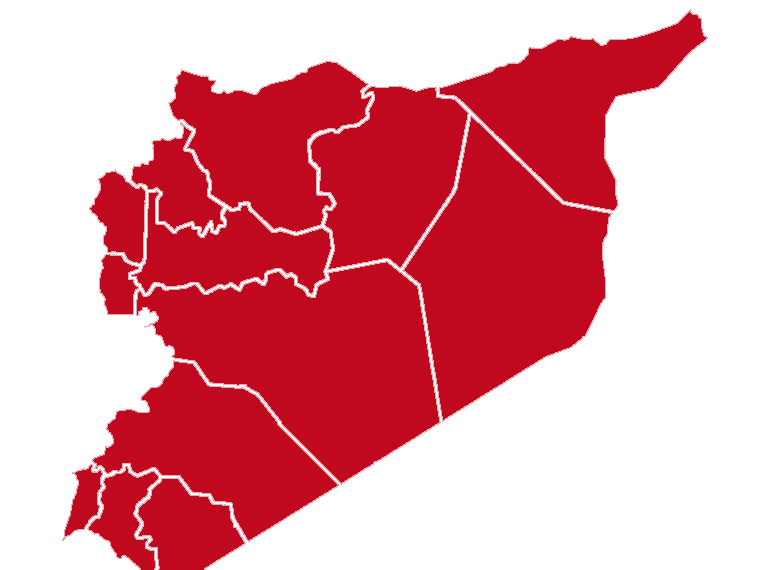 Syria map